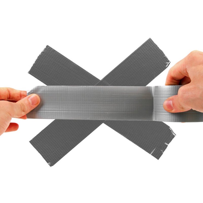 TIANBO FIRST Duct Tape, Silver Grey Duct Tape Bulk for Indoor Outdoor, 1.88 Inches Width x 35 Yard Length (3 Rolls per Pack) - Image 3